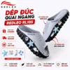 (RL105) Dép Quai Ngang Nam Nữ REDLEO CÓ LỖ THÔNG HƠI THOÁNG KHÍ - Đúc EVA Nguyên Khối Siêu Nhẹ Mềm Êm Chống Thấm Nước