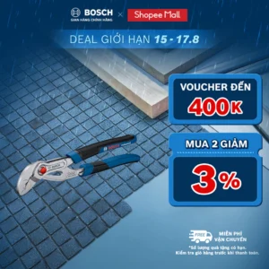 Kềm Kẹp Mỏ Quạ Bosch 1600A02W3N – Chắc Chắn, Điều Chỉnh Linh Hoạt, Chuẩn Đức