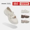 Giày Búp Bê Thể Thao Shondo Ballet Sneaker Nữ Dreamie Ver 2 Đế Limax EVA Nhẹ Cao 4cm Nhiều Màu