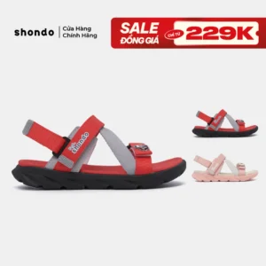 Giày Sandal Trẻ Em Little 6 Ver 2.0 Thoải Mái, Siêu Nhẹ Shondo Nhiều Màu