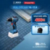 Máy khoan búa vặn vít pin Bosch GSB 18V-52 – Động cơ không chổi than, khoan tường, đầu kẹp kim loại