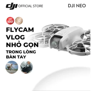 Flycam DJI NEO nhỏ gọn cất cánh trong lòng bàn tay