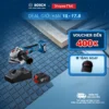 Máy mài góc pin GWS 18V-8 125mm + Bộ Sạc GAL 18V-40 và 1 Pin GBA 4.0Ah MỚI