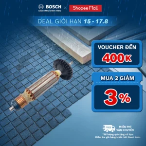 Rotor phụ tùng máy Bosch chất lượng chuẩn Đức