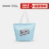 Túi Tote "Cool For School" Năng Động, Siêu Nhẹ Shondo Màu Xanh Lam QTTCFS