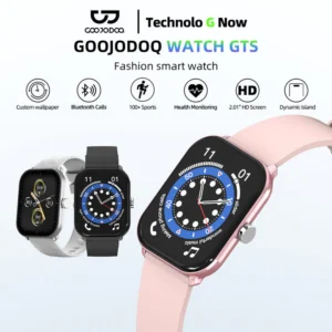 Đồng hồ thông minh thời trang GOOJODOQ: Mỏng và nhẹ, màn hình HD 2,01 inch, gọi điện qua Bluetooth và theo dõi sức khỏe