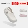 Dép Sục Unisex Shondo Clog Suke Sơn Viền Đế Kháng Nước Nhiều Màu