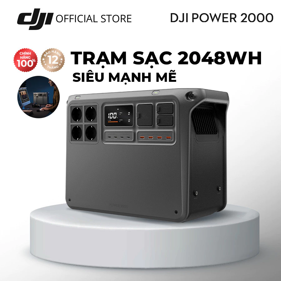 Trạm sạc di động DJI Power 2000