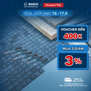 Bộ Tua Vít 6 Món Đầu SL/PH Bosch 1600A016BF – Đa Năng, Bền Bỉ, Chuẩn Đức
