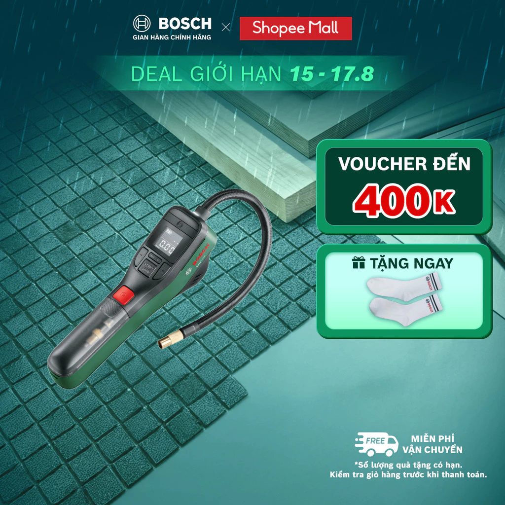 Máy bơm hơi cầm tay đa năng Bosch