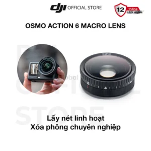Macro lens cho DJI Osmo Action 6 phụ kiện cao cấp chính hãng