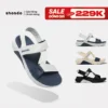 Giày Sandal Nam Nữ Shondo F7R Đế Cao 5cm Nhẹ Đi Học Đi Chơi Nhiều Màu