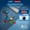 Máy khoan vặn vít pin GSB 185-LI (1 pin) - Tặng kèm 1 Bộ mũi khoan và vặn vít X-Line 34 món