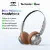 Tai nghe Bluetooth không dây Goojodoq có thiết kế headband điều chỉnh được và chụp tai thoáng khí