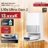 Robot hút bụi Dreame L10s Ultra Gen 2 - Lực hút 10.000Pa, Lau xoè thông minh