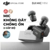 DJI thiết bị quay vlog Mic Mini thu âm không dây nhỏ gọn khử ồn 2 cấp độ, camera hành động chính hãng (DJI Mic Mini)