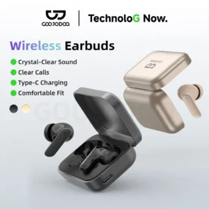Tai Nghe Bluetooth 5.3 Goojodoq Chính Hãng Pin Trâu, Siêu Nhỏ Gọn, Hàng Hot