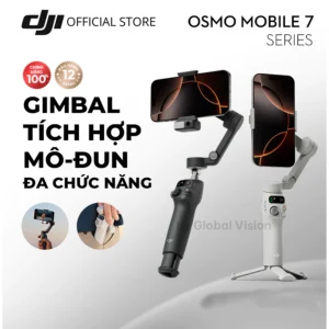 Gimbal chống rung điện thoại DJI Osmo Mobile 7 theo dõi chủ thể, 7P có mô đun tích hợp đèn chiếu sáng (DJI OM 7 Series)