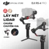 DJI thiết bị quay phim chống rung máy ảnh DJI RS 4 PRO tải trọng đến 4,5kg, camera hành động chính hãng
