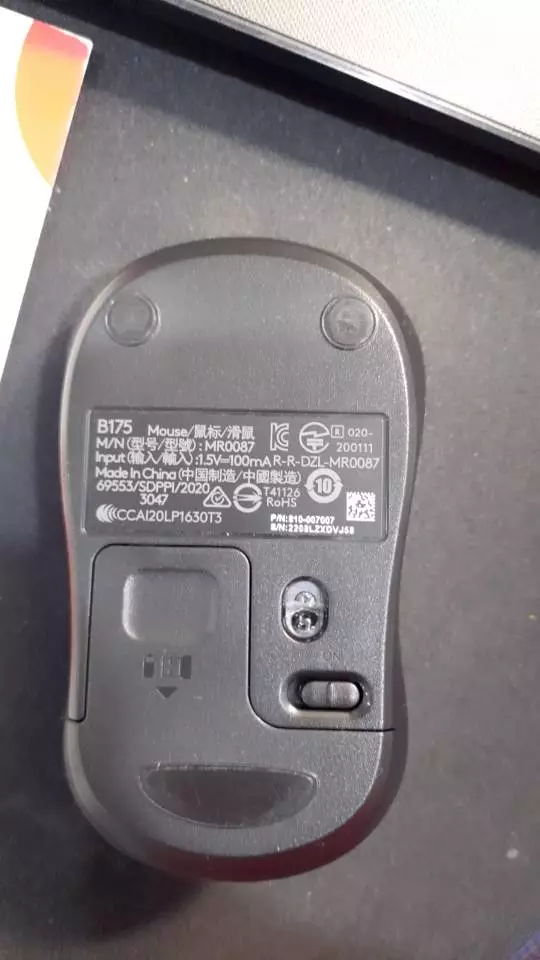 Chuột Logitech B175 / B170 - đầu thu USB, nhỏ gọn, phù hợp PC/Laptop