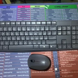 Bộ bàn phím chuột không dây Logitech MK235