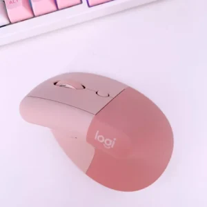 Chuột công thái học không dây Logitech Lift Vertical - Bluetooth | USB, giảm ồn, Win/ Mac