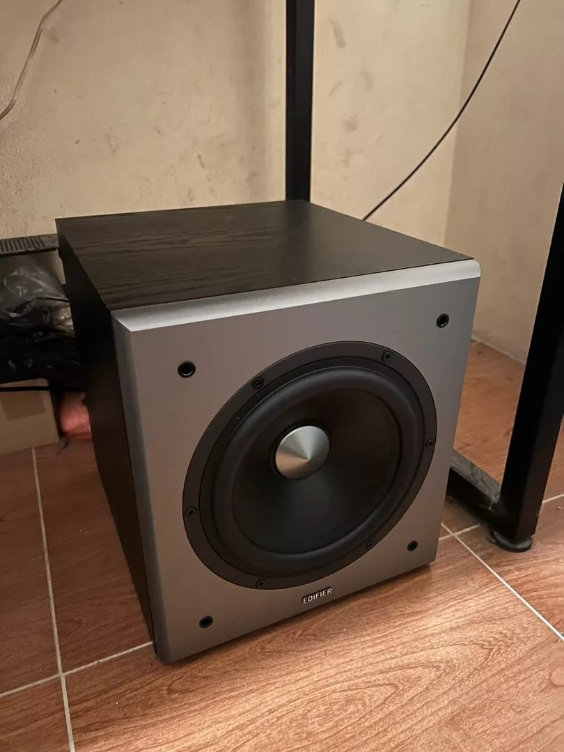 Loa Sub Tăng Bass EDIFIER T5/T5S 70W - Vỏ Gỗ Giảm Cộng Hưởng - Kết Nối RCA - Chế Độ Chờ Tự Động - 15 Tháng Bảo Hành