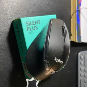 Chuột không dây Logitech M330 Silent Plus - Giảm ồn, USB, thuận tay phải, PC/ Laptop