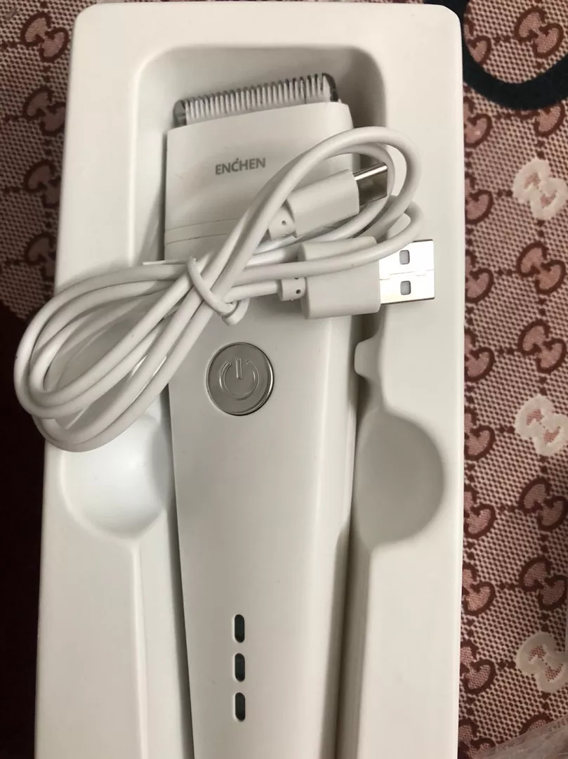 Tông đơ cắt tóc Enchen Beardo 2 tốc độ cao tông đơ chuyên dụng, lưỡi thép không gỉ, tặng 4 cử tạo kiểu- BH 12 tháng
