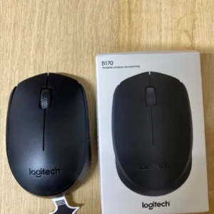 Chuột không dây Logitech B170 - USB, nhỏ gọn, thuận cả 2 tay, phù hợp PC/Laptop