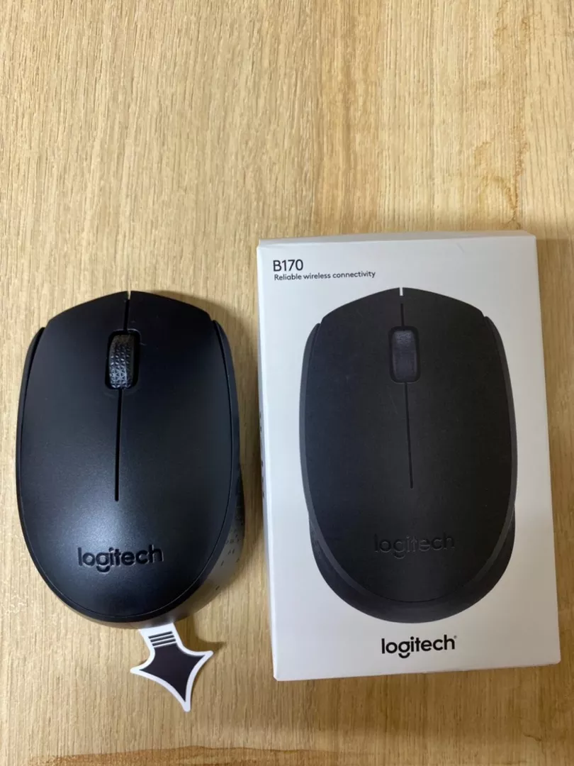 Chuột không dây Logitech B170 - USB, nhỏ gọn, thuận cả 2 tay, phù hợp PC/Laptop