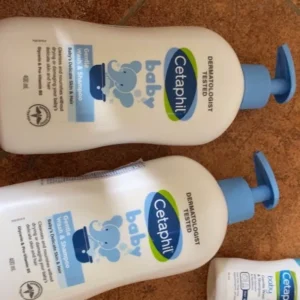 Combo 2 Sữa tắm gội dịu lành cho bé Cetaphil Baby Gentle Wash & Shampoo 400ml/chai