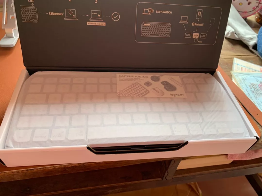Bàn phím không dây Bluetooth Logitech MX Keys Mini - Nhỏ gọn, Phím tắt thông minh