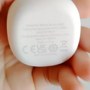 Tai nghe nhét tai không dây BASEUS WM02 bluetooth 5.3 TWS chống ồn
