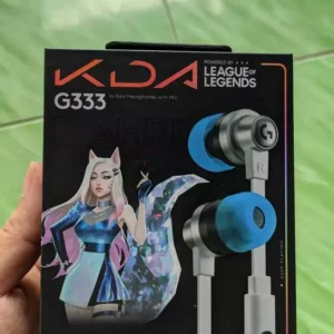 Tai nghe gaming in-ear Logitech G333 KDA - Dual Drivers, Jack 3.5mm, Mic