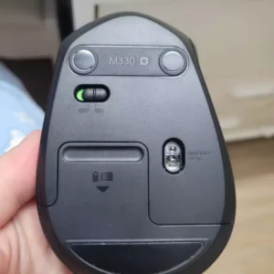 Chuột không dây Logitech M330 Silent Plus - Giảm ồn, USB, thuận tay phải, PC/ Laptop