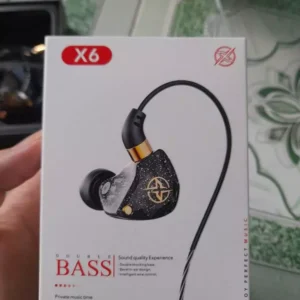 Tai Nghe Nhét Tai ZIYOU X6 Premium, Chống Ồn Cực Tốt, Âm Thanh Super Bass, Tích Hợp Mic Chơi Game