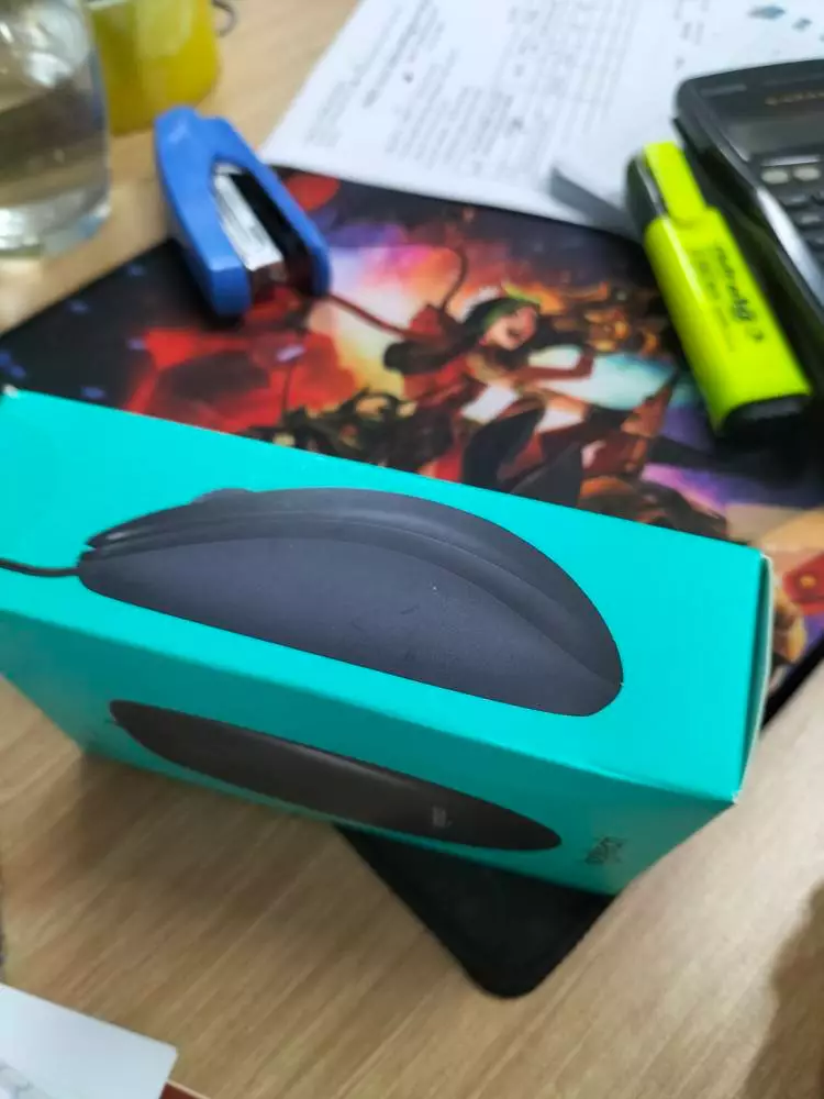 Chuột có dây Logitech M90 - Siêu bền, siêu tiết kiệm, nhỏ gọn, thiết kế ôm tay