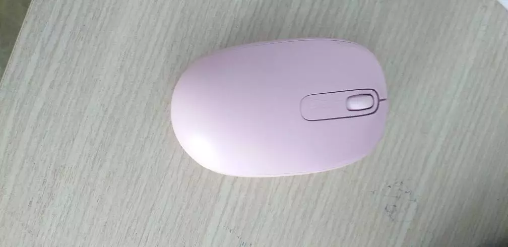 Chuột không dây Microsoft 1850 Hồng phấn