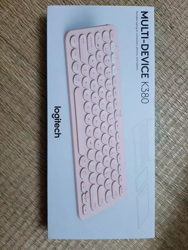 Bàn phím không dây Bluetooth Logitech Pebble K380 | K380s - giảm ồn, gọn nhẹ, đa thiết bị, Mac/ PC
