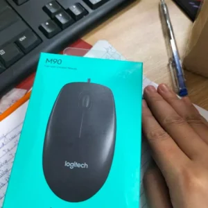 Chuột có dây Logitech M90 - Siêu bền, siêu tiết kiệm, nhỏ gọn, thiết kế ôm tay