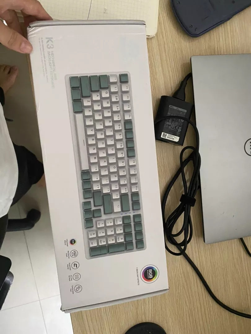Bàn Phím CƠ ZIYOU K3 Luxury Cao Cấp, Phím Gõ Êm Sử Dụng Trục Cơ Red Switch, Led 16.5 Triệu Màu