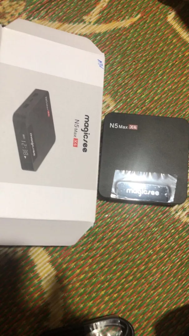 Android tivi box Magicsee N5 max X4 - Chip S905X4 , Android 11 , Ram 4GB , bộ nhớ 32GB , phiên bản 2022