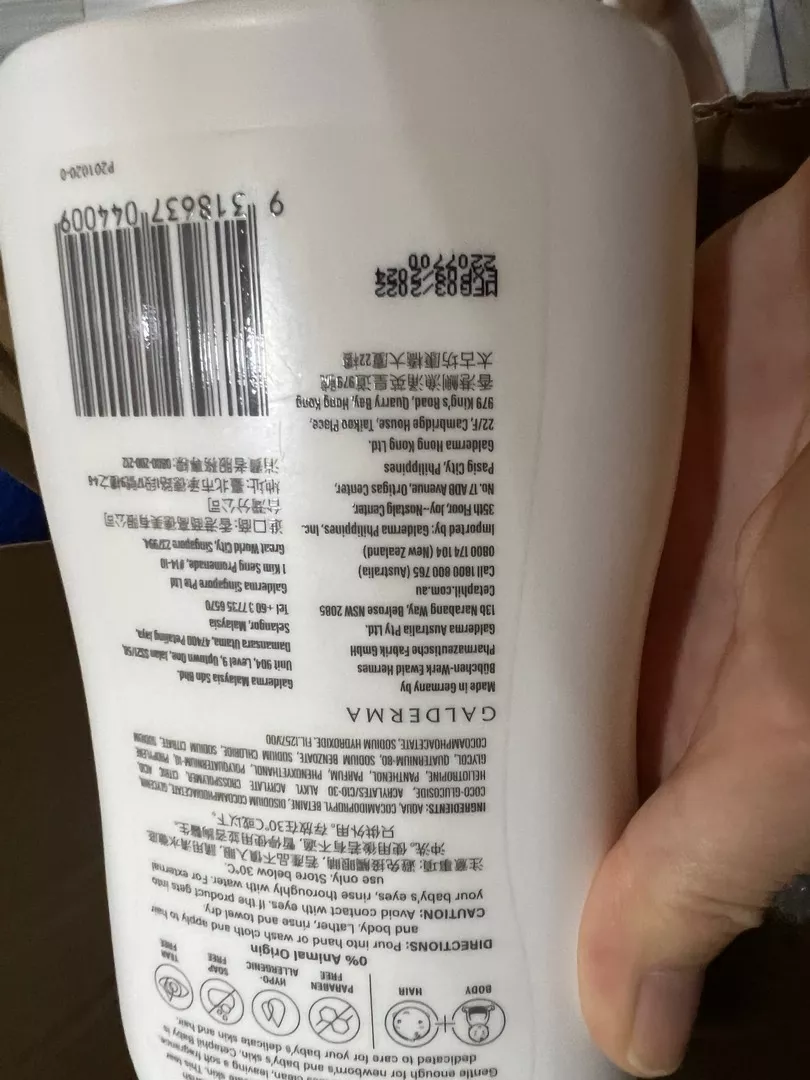 Combo 2 Sữa tắm gội dịu lành cho bé Cetaphil Baby Gentle Wash & Shampoo 400ml/chai