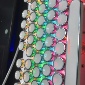 Bàn phím cơ Leaven K660 Blue Switch Chống nước Có LED Phong Cách Cổ Điển