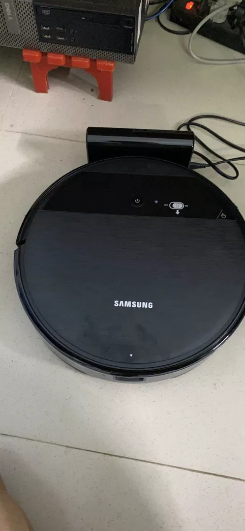 Robot hút bụi, lau sàn Samsung Powerbot-E lực hút cực mạnh 4200Pa (VR05R5050WK)