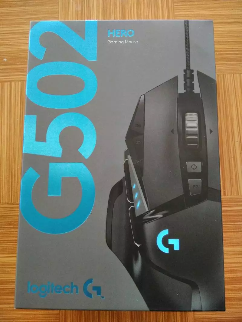 Chuột gaming có dây Logitech G502 Hero - Cảm biến Hero 25k, RGB, 11 nút lập trình