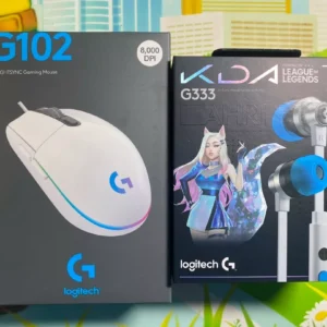 Tai nghe gaming in-ear Logitech G333 KDA - Dual Drivers, Jack 3.5mm, Mic