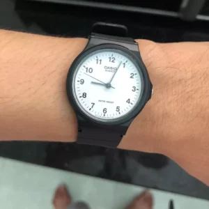 Đồng hồ unisex dây nhựa Casio Anh Khuê Series MQ-24