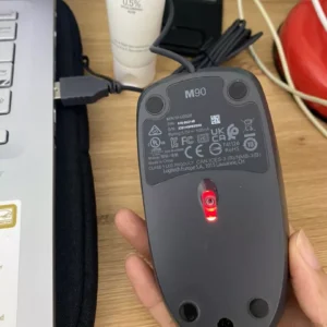 Chuột có dây Logitech M90 - Siêu bền, siêu tiết kiệm, nhỏ gọn, thiết kế ôm tay
